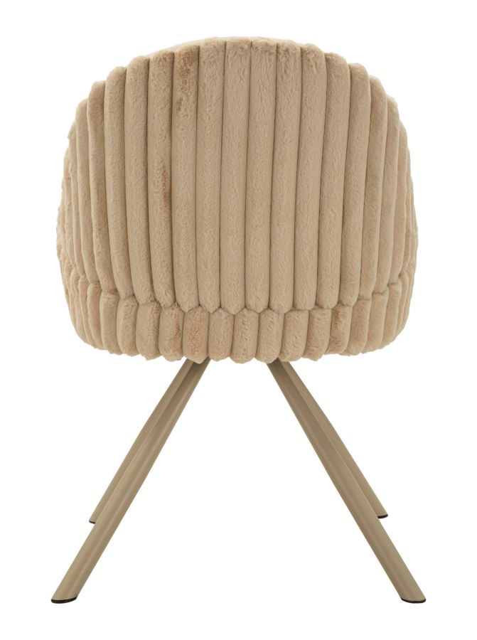 Stoel Sedia Stoccolma -a-crema Set 2 Pz 58×53×85 cm