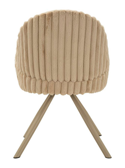 Stoel Sedia Stoccolma -a-crema Set 2 Pz 58×53×85 cm