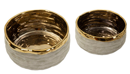 Vaas Lima Low Cachepot Set 2 Pcs Ø 22,5×10,5 cm