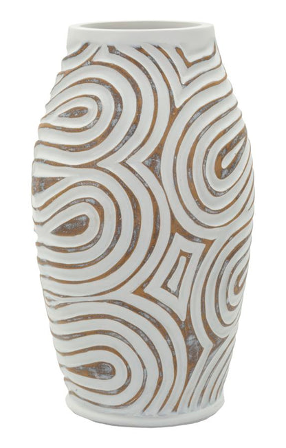 Vaas Oblix Resin Vase Ø 19,5×35 cm