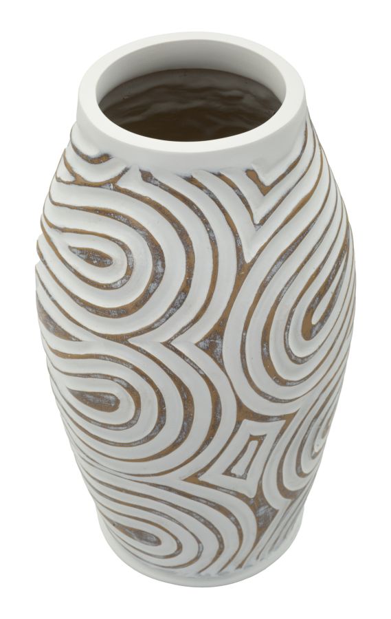 Vaas Oblix Resin Vase Ø 19,5×35 cm
