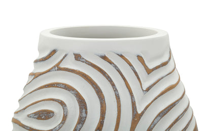 Vaas Oblix Resin Vase Ø 19,5×35 cm