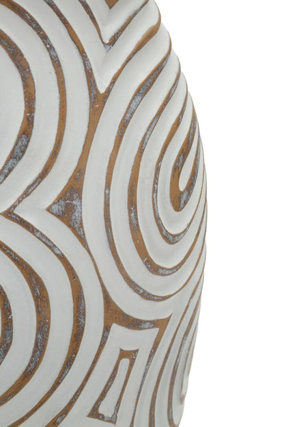 Vaas Oblix Resin Vase Ø 19,5×35 cm