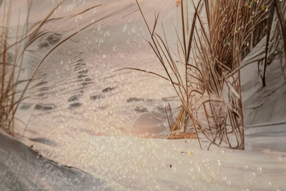 Schilderij On Canvas Beach Laquared With Frame -a- 152×4×52 cm