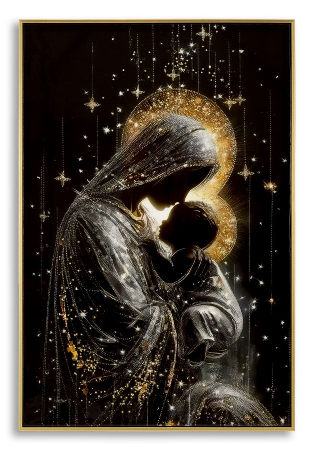 Schilderij On Canvas Maternity Laquared With Frame -b- 60×3,5×90 cm