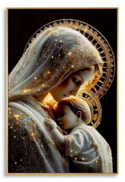 Schilderij On Canvas Maternity Laquared With Frame -c- 60×3,5×90 cm