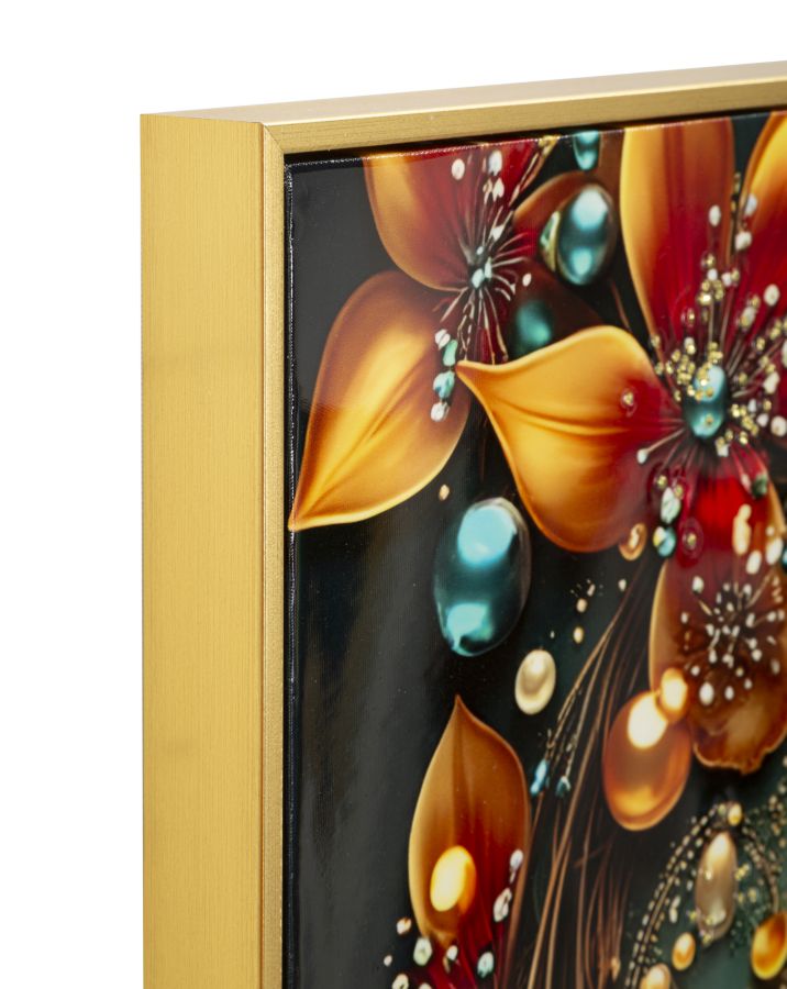 Schilderij On Canvas Butterfly Laquared With Frame-a- 70×4×100 cm