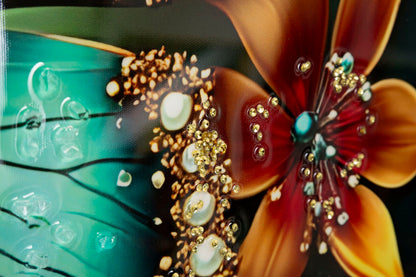 Schilderij On Canvas Butterfly Laquared With Frame-a- 70×4×100 cm