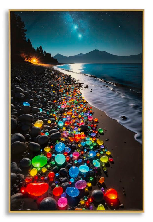 Schilderij On Canvas Colors Laquared With Frame -b- 60×3,5×90 cm