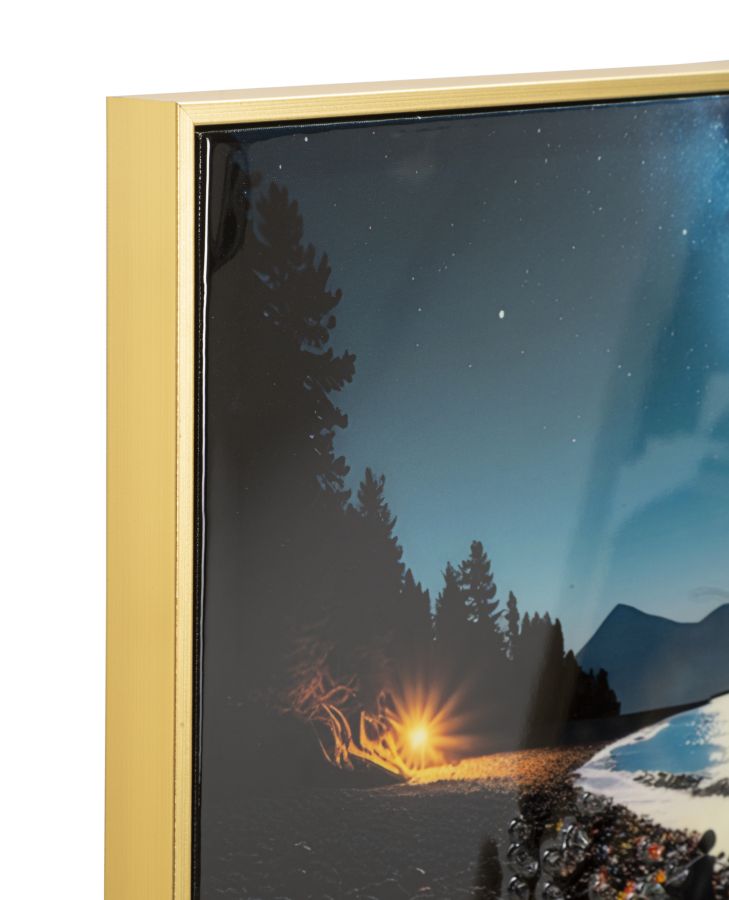 Schilderij On Canvas Colors Laquared With Frame -b- 60×3,5×90 cm