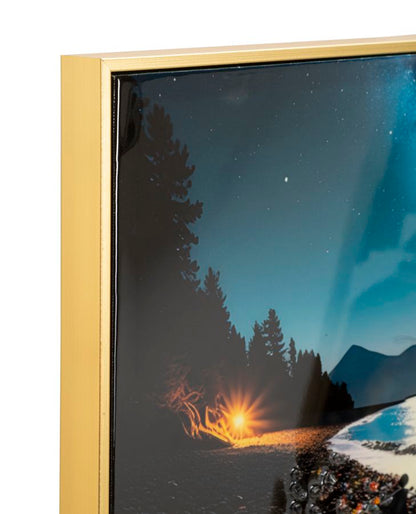 Schilderij On Canvas Colors Laquared With Frame -b- 60×3,5×90 cm
