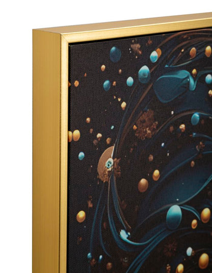 Schilderij On Canvas With Led Minerva Laquared With Frame -a- 60×3,5×90 cm