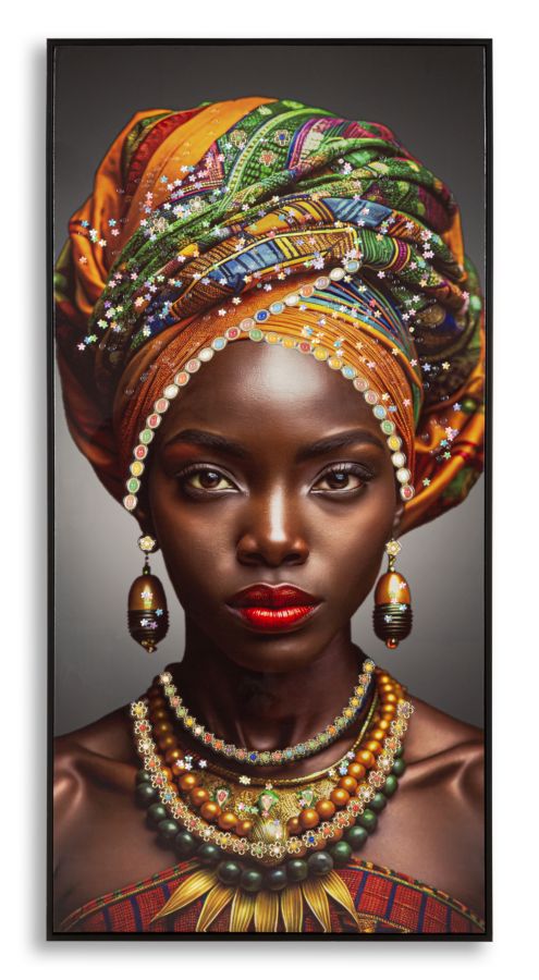 Schilderij On Canvas Maya Laquared With Frame 60×4×120 cm