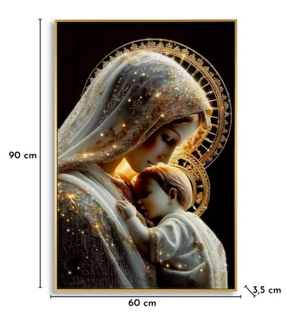 Schilderij On Canvas Maternity Laquared With Frame -c- 60×3,5×90 cm