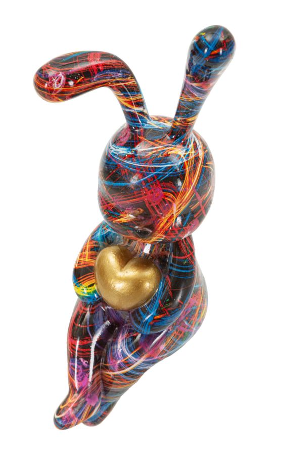 Decoratie Rabbit Psyco -a- 8×10×23 cm