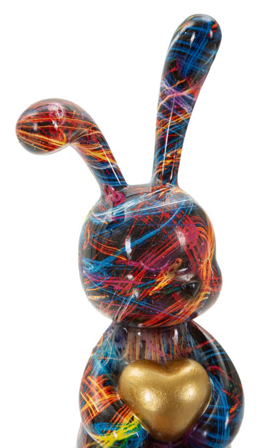 Decoratie Rabbit Psyco -a- 8×10×23 cm
