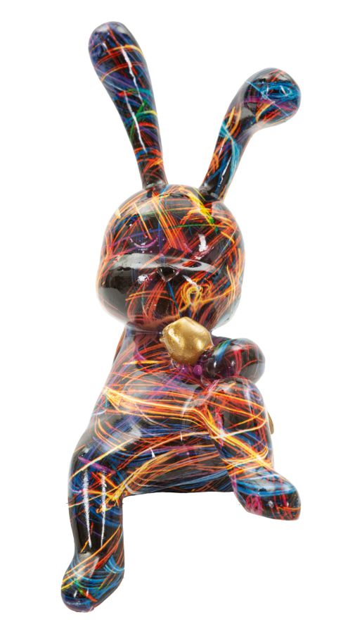 Decoratie Rabbit Psyco -b- 21,5×10×22 cm