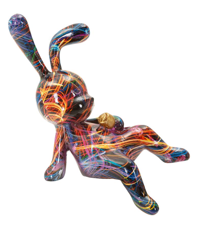 Decoratie Rabbit Psyco -b- 21,5×10×22 cm