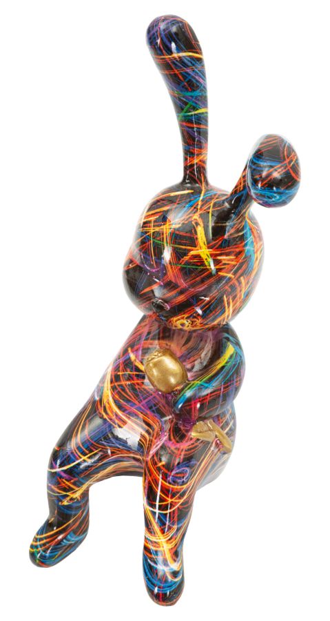 Decoratie Rabbit Psyco -b- 21,5×10×22 cm