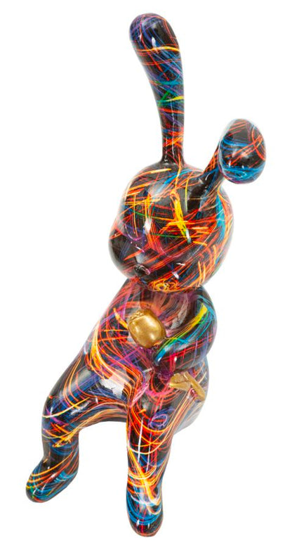Decoratie Rabbit Psyco -b- 21,5×10×22 cm