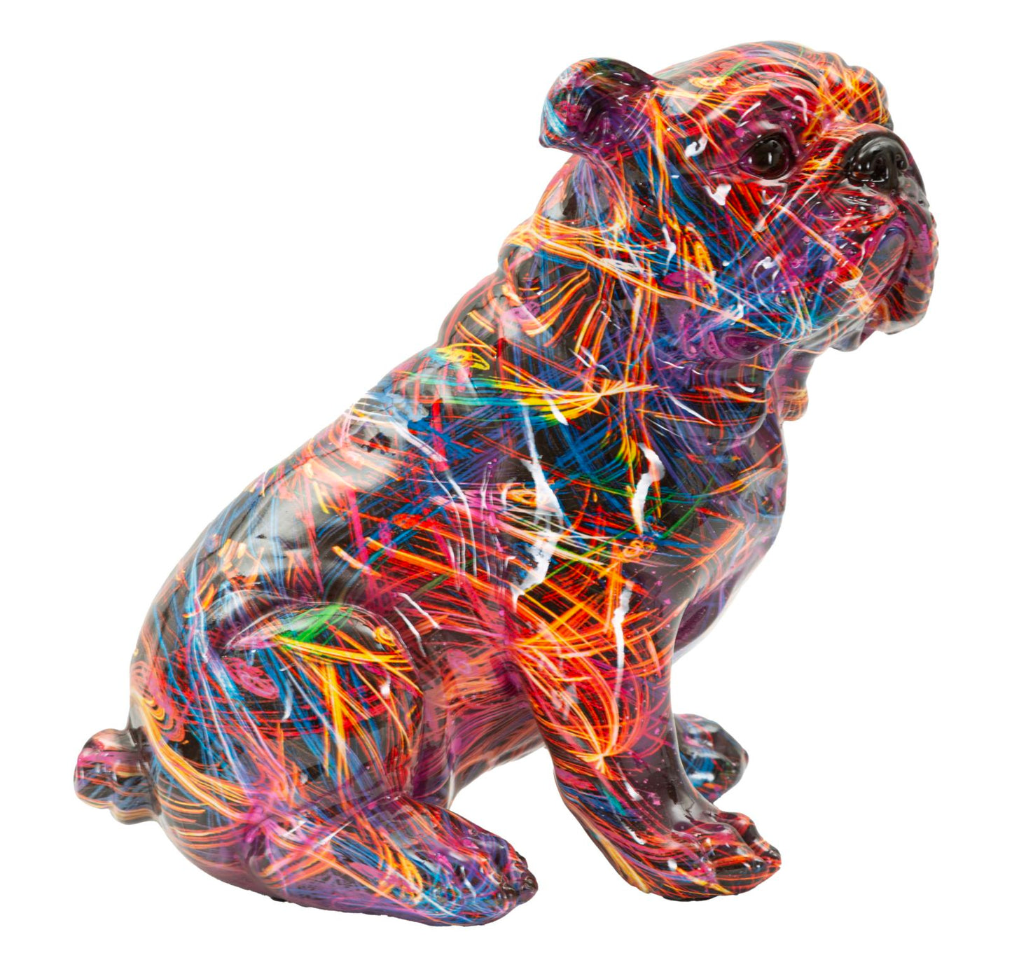 Decoratie Bull Dog Psyco 21,5×15,5×21 cm