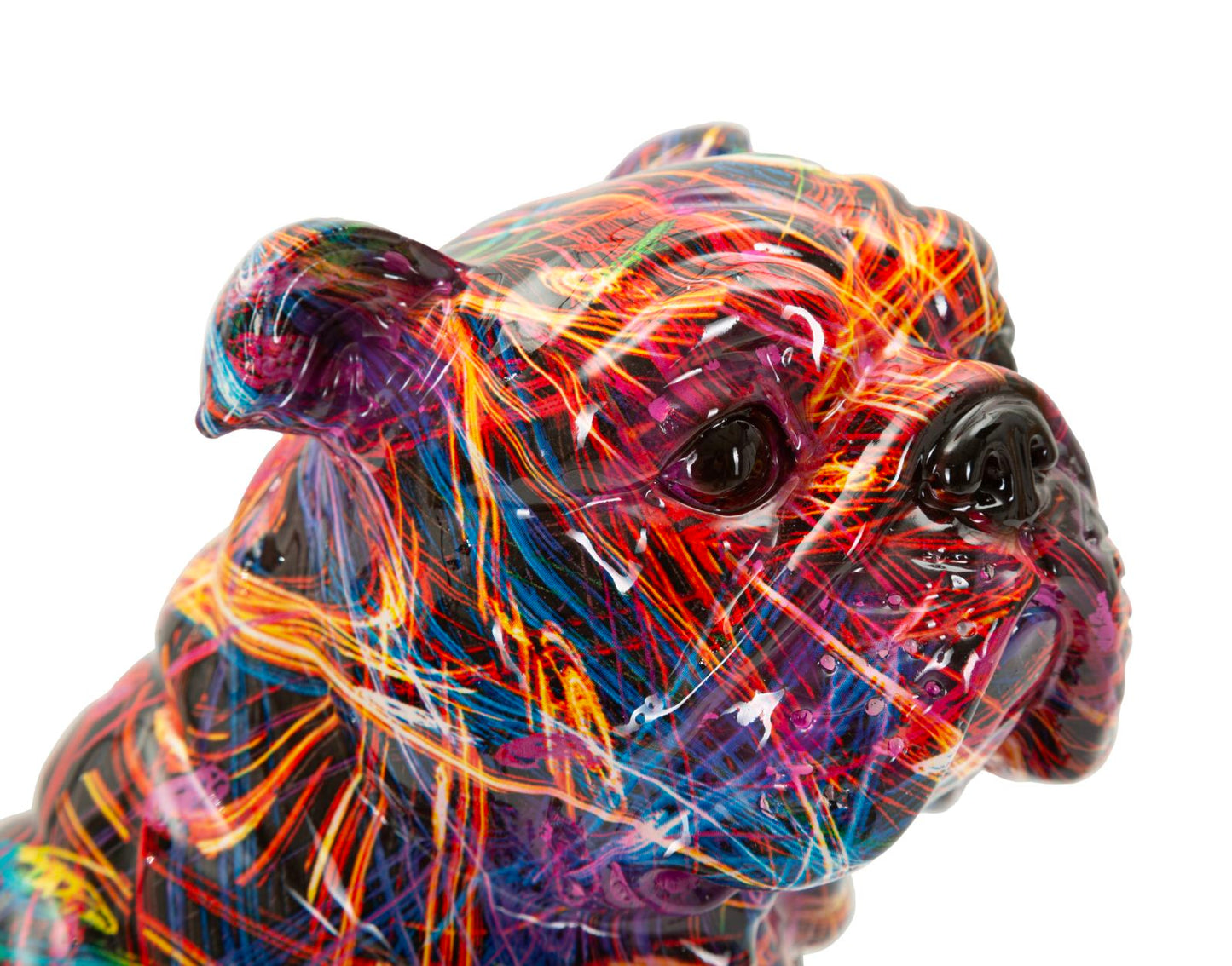Decoratie Bull Dog Psyco 21,5×15,5×21 cm