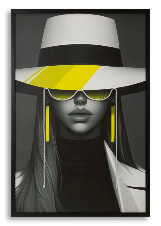 Schilderij On Canvas With Led Margot 80×4×120 cm