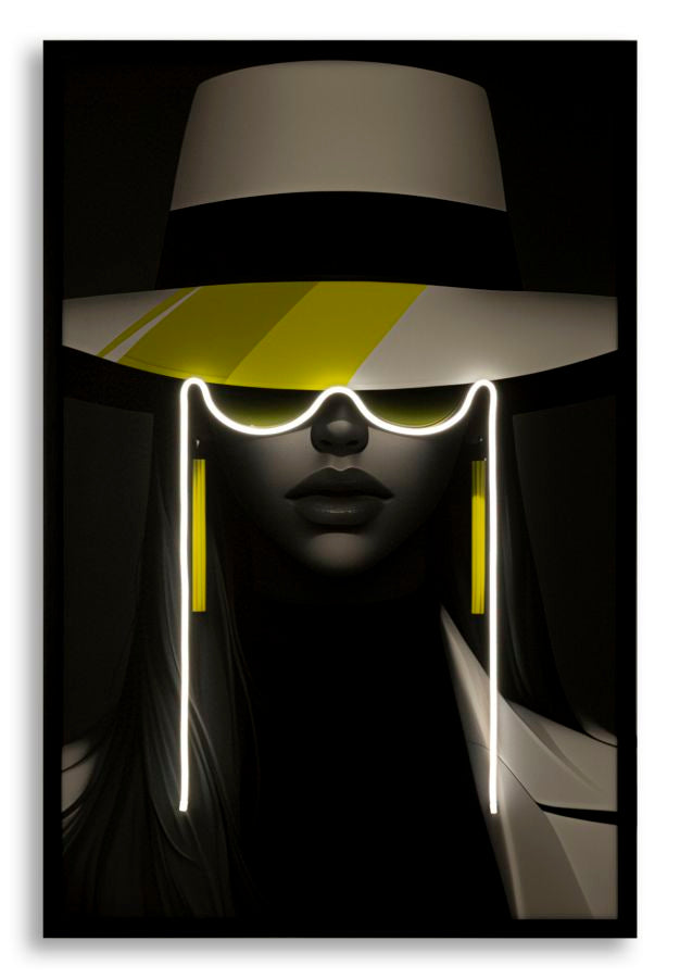 Schilderij On Canvas With Led Margot 80×4×120 cm