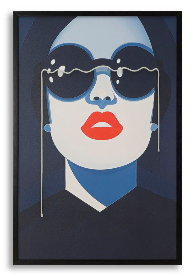 Schilderij On Canvas With Led Cecille 80×4×120 cm
