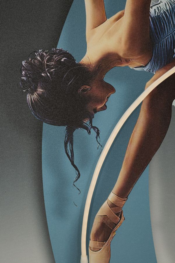 Schilderij On Canvas With Led Dancer 60×3,5×90 cm