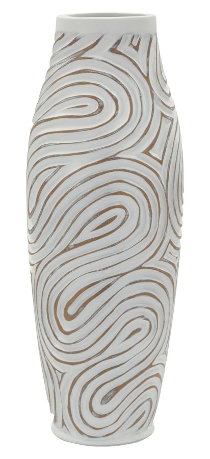 Vaas Oblix Resin Vase Ø 18,5×50 cm