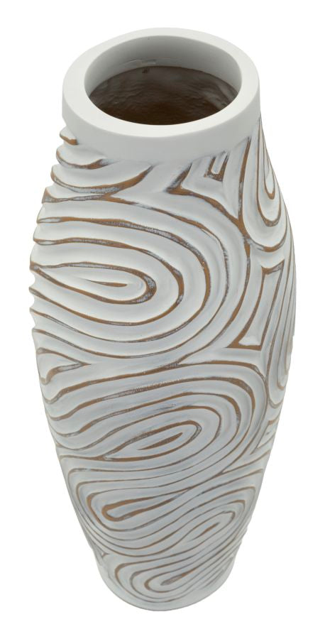Vaas Oblix Resin Vase Ø 18,5×50 cm