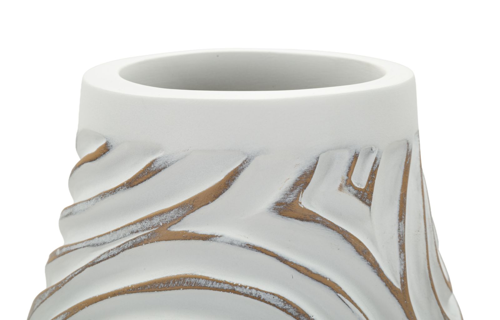 Vaas Oblix Resin Vase Ø 18,5×50 cm