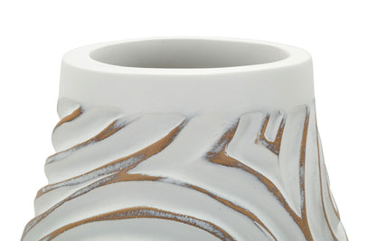 Vaas Oblix Resin Vase Ø 18,5×50 cm