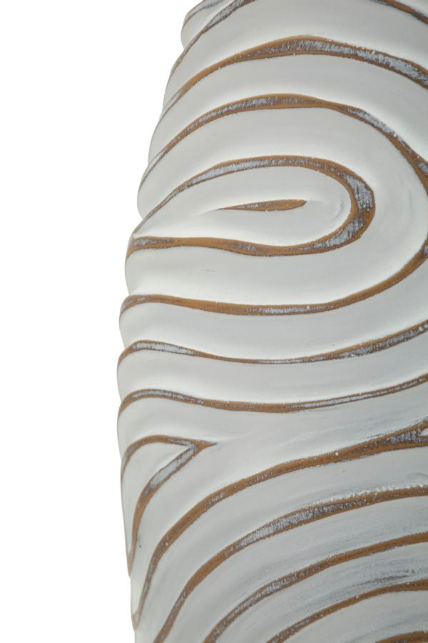 Vaas Oblix Resin Vase Ø 18,5×50 cm