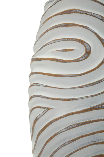 Vaas Oblix Resin Vase Ø 18,5×50 cm