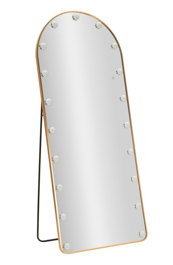 Spiegel Led Floor Mirror Hollywood Arc 70×6 cm