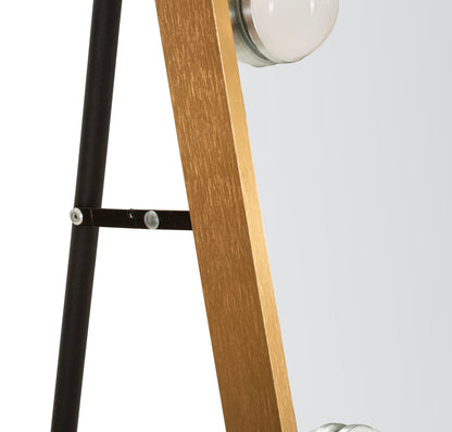 Spiegel Led Floor Mirror Hollywood Arc 70×6 cm