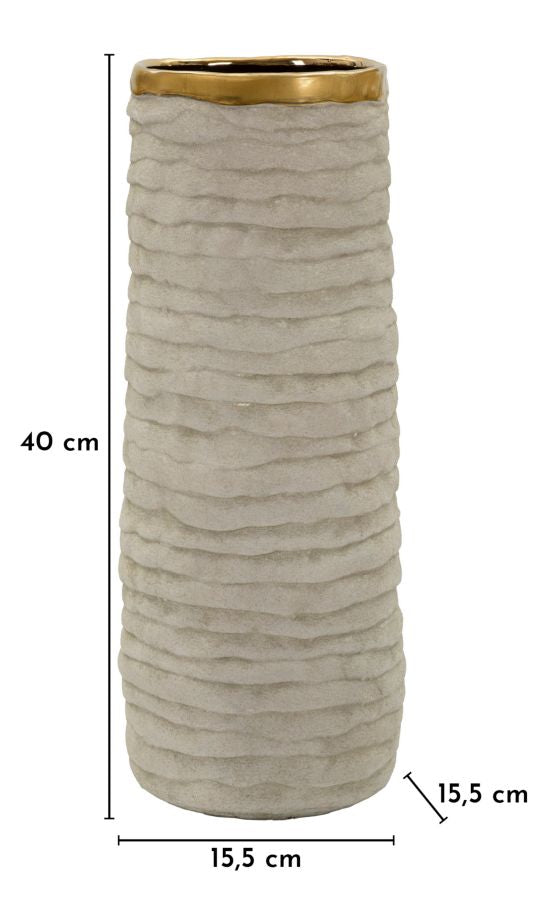 Vaas Lima Open Vase Ø 15,5×40 cm