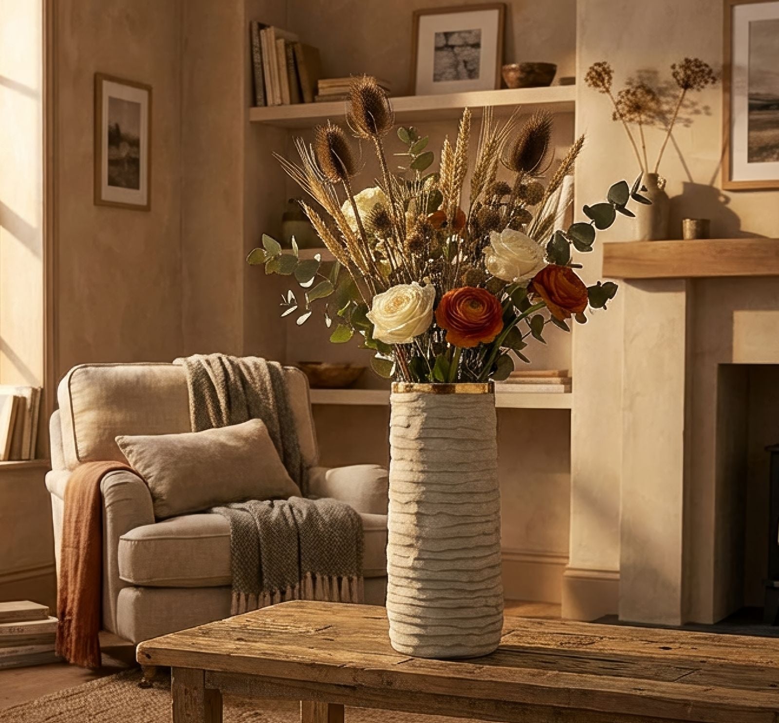 Vaas Lima Open Vase Ø 15,5×40 cm