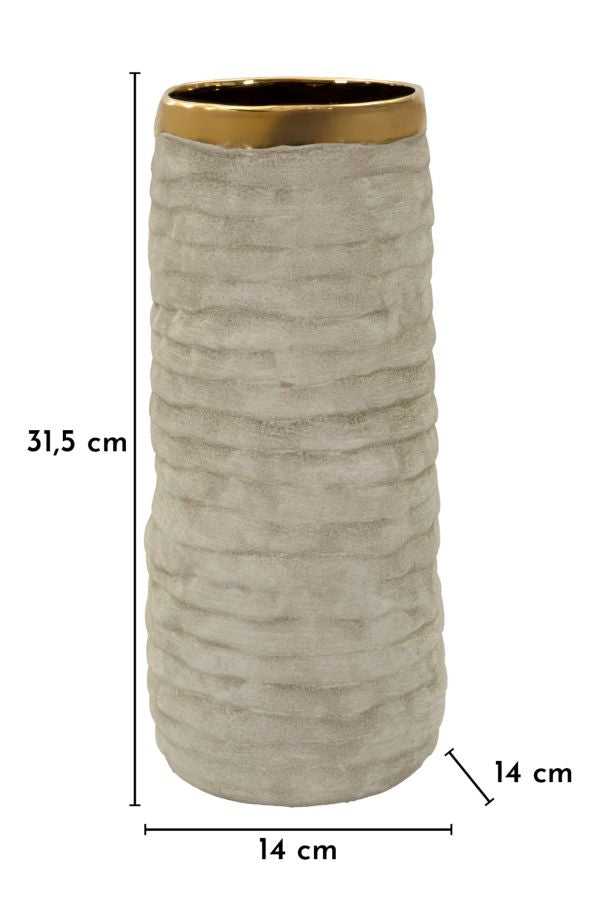 Vaas Lima Open Vase Ø 14×31,5 cm