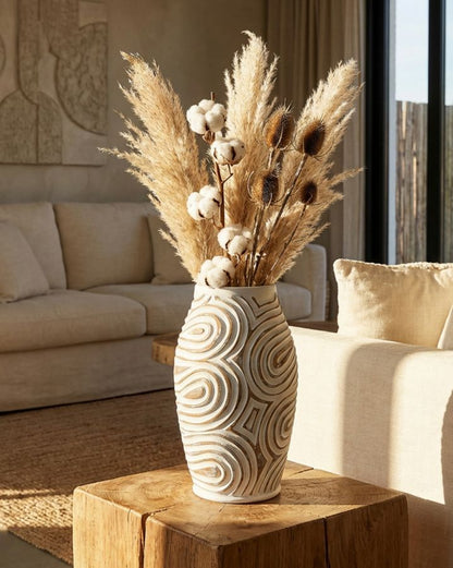 Vaas Oblix Resin Vase Ø 19,5×35 cm