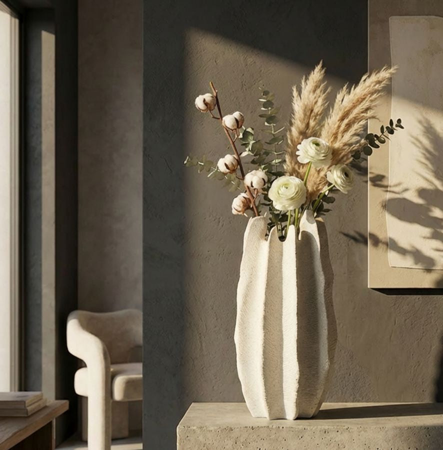 Vaas Ester Resin Vase Ø 23×50 cm