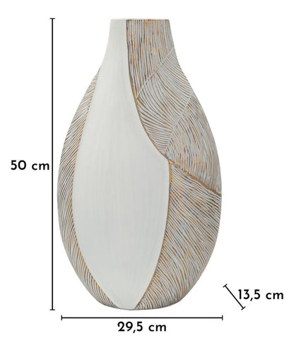 Vaas Ho Chi Minh Resin Vase 29,5×13,5×50 cm
