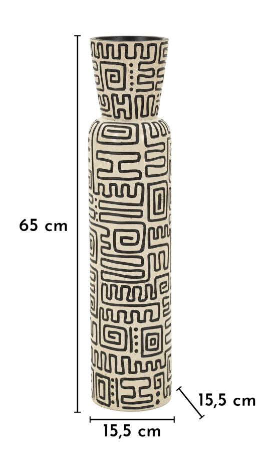 Vaas Nairobi Resin Vase Ø 15,5×65 cm