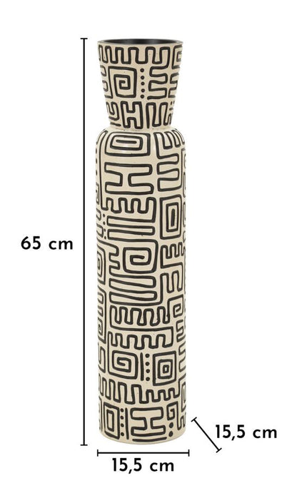 Vaas Nairobi Resin Vase Ø 15,5×65 cm