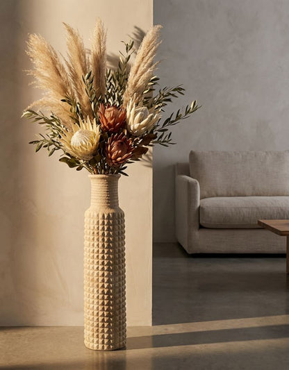 Vaas Sand Outdoor Vase Ø 28×110 cm