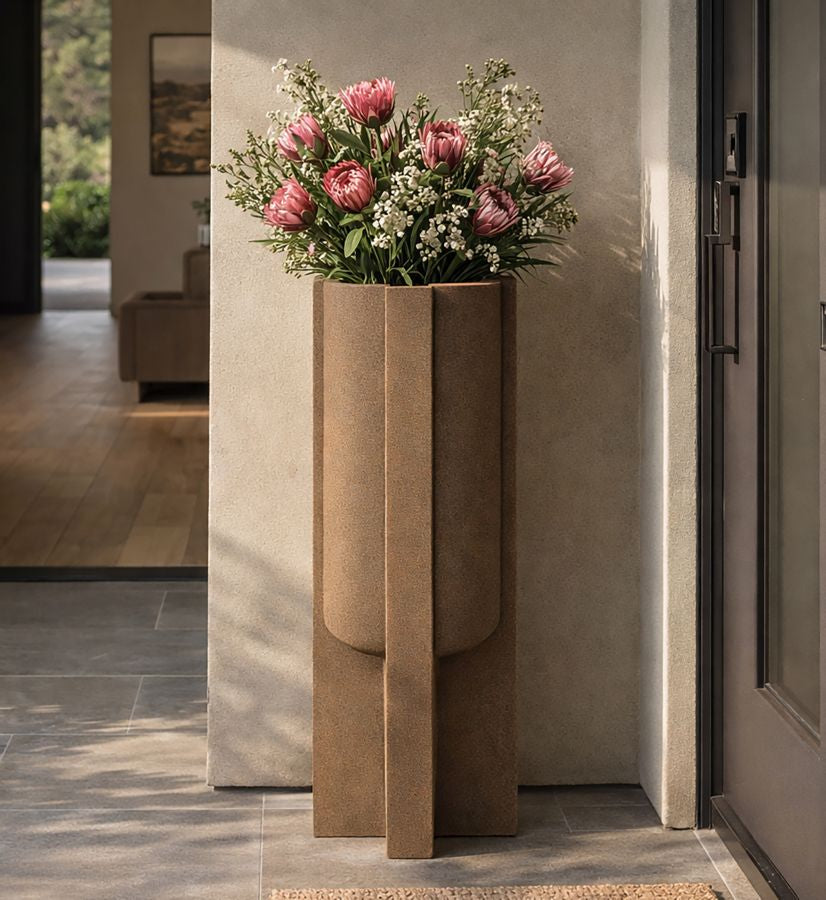 Vaas Moai Outdoor Vase Holder Ø 42×101 cm