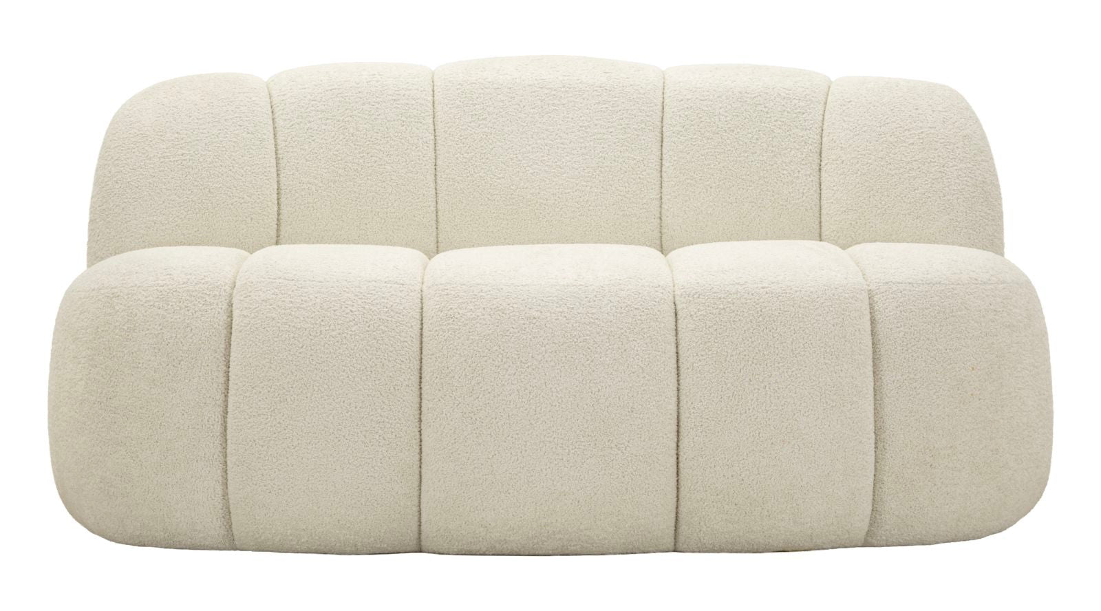 Bank Ball 2 Seat Sofa' White 145×80×69 cm