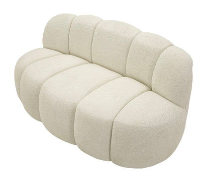 Bank Ball 2 Seat Sofa' White 145×80×69 cm